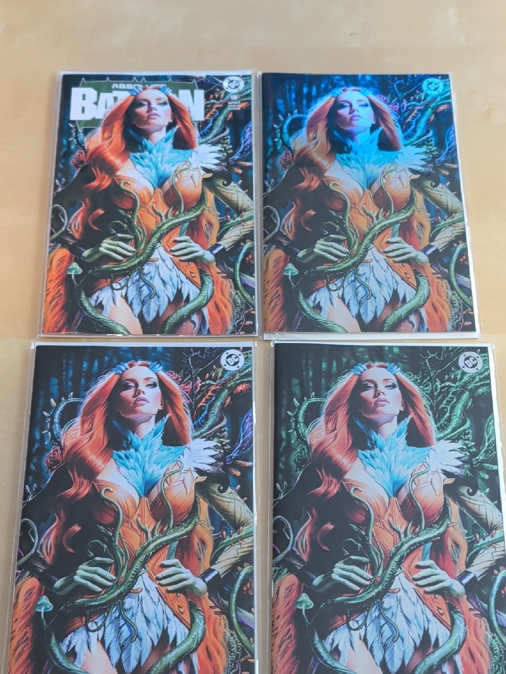 ABSOLUTE BATMAN 18  Variant ABCD Set Of 4 LTD 1000 NM